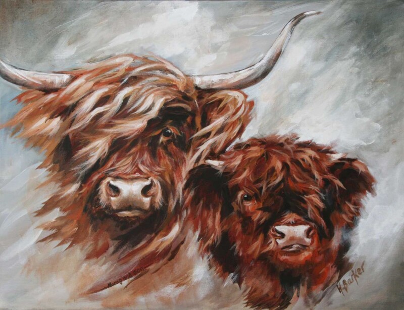 Image of Morag and Son by Hillary Barker